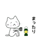 登るねこさん（個別スタンプ：19）