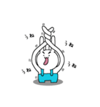 大学院生となった燃焼うさぎのスタンプ（個別スタンプ：20）