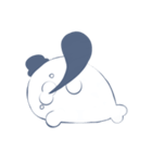 アザラシおじさま（個別スタンプ：4）