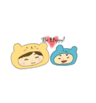 Happy wedding〜おめでとうさちゃん〜（個別スタンプ：5）