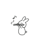 しあわせうさこ（個別スタンプ：4）