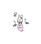 しあわせうさこ（個別スタンプ：21）