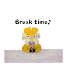 パンジーマン！ (英語バージョン)（個別スタンプ：3）