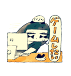 すきっ歯の女の子ともぶ（個別スタンプ：7）
