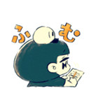 すきっ歯の女の子ともぶ（個別スタンプ：10）