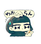 すきっ歯の女の子ともぶ（個別スタンプ：11）