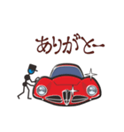 くるまをみがくひと（50’s欧州車）（個別スタンプ：1）