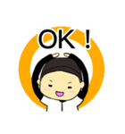 まめちゃん。少年野球はじめました！（個別スタンプ：20）