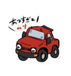 ちっちゃな四駆の車たち（個別スタンプ：11）
