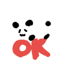 透明！？パンダスタンプ（個別スタンプ：1）