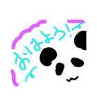 透明！？パンダスタンプ（個別スタンプ：16）