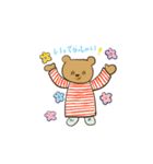 ボーダー大好き 子ぐまのロビン（個別スタンプ：6）