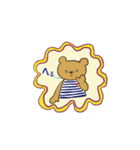 ボーダー大好き 子ぐまのロビン（個別スタンプ：10）