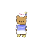 ボーダー大好き 子ぐまのロビン（個別スタンプ：11）