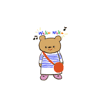 ボーダー大好き 子ぐまのロビン（個別スタンプ：15）