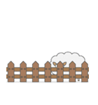 きょむどうぶつ（個別スタンプ：13）