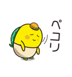 やまなし防災ブック カメダ君 2（個別スタンプ：7）