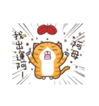 動く！ランラン猫 (台湾版)（個別スタンプ：1）