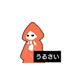 オレンジパーカーの指導術【1】（個別スタンプ：5）