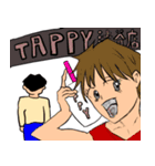 非モテのジミーくん、タピオカに目を付ける（個別スタンプ：16）