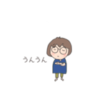 まめこです。（個別スタンプ：7）