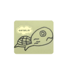 かめの感情（個別スタンプ：4）