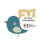 かわいい♡英語のスラング（個別スタンプ：22）