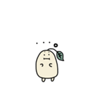 葉っぱとかたつむり（個別スタンプ：3）