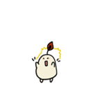葉っぱとかたつむり（個別スタンプ：6）
