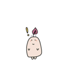 葉っぱとかたつむり（個別スタンプ：8）