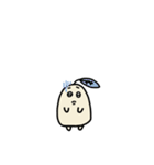 葉っぱとかたつむり（個別スタンプ：9）