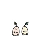 葉っぱとかたつむり（個別スタンプ：11）