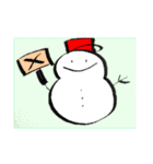 ゆきだるま⛄スタンプ（個別スタンプ：1）