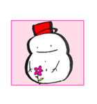 ゆきだるま⛄スタンプ（個別スタンプ：5）