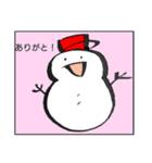 ゆきだるま⛄スタンプ（個別スタンプ：9）