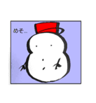 ゆきだるま⛄スタンプ（個別スタンプ：10）