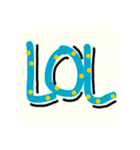 English slang 英語スラング（個別スタンプ：1）