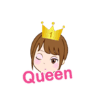 クイーンゆきなちゃん（個別スタンプ：9）