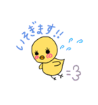 ピヨコとピョンコのスタンプ（個別スタンプ：34）