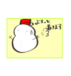 新潟弁のゆきだるま⛄（個別スタンプ：12）
