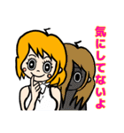 表情豊かでリアクション大きめの女の子8（個別スタンプ：10）