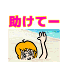 表情豊かでリアクション大きめの女の子8（個別スタンプ：21）