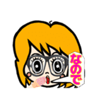 表情豊かでリアクション大きめの女の子8（個別スタンプ：22）