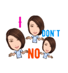 英語をがんばってみた（笑）（個別スタンプ：18）