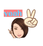 英語をがんばってみた（笑）（個別スタンプ：22）