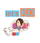 英語をがんばってみた（笑）（個別スタンプ：27）