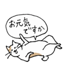まったりごろごろ日本猫4・季節のご挨拶（個別スタンプ：33）