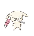 よこ耳うさぎ（個別スタンプ：3）