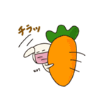 よこ耳うさぎ（個別スタンプ：16）
