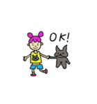 あずきちゃんの普通な毎日（個別スタンプ：19）